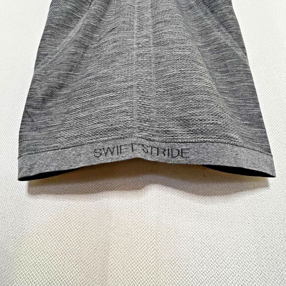 Lululemon Swift Stride Heathered Grey Racerback Tank Top Size 6 - Picture 10 of 14